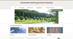 Desktop Screenshot of gvv-heuberg.de