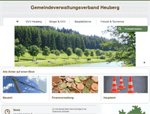 Tablet Screenshot of gvv-heuberg.de